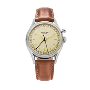 Relógio Vulcain 100169A76.BAC307 Cricket Tradition 36 mm - Eggshell